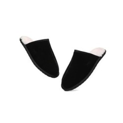 Ugg pantoufles homme en laine de mouton Bennett noir