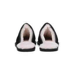 Ugg pantoufles homme en laine de mouton Bennett noir