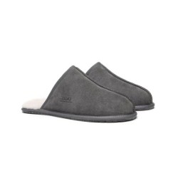 Ugg pantoufles homme en laine de mouton Bennett gris