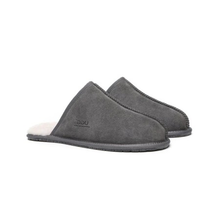 Ugg pantoufles homme en laine de mouton Bennett gris
