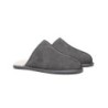 Ugg pantoufles homme en laine de mouton Bennett gris