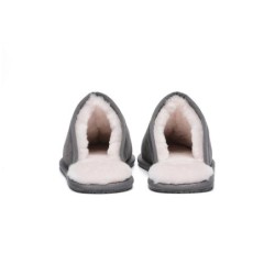 Ugg pantoufles homme en laine de mouton Bennett gris