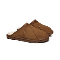 Ugg pantoufles homme en peau de mouton Rafael marron