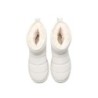 Ugg Mini bottes Puff en laine de mouton Couleur ivoire