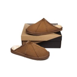 Ugg pantoufles homme en peau de mouton Rafael marron