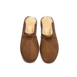 Ugg pantoufles homme en peau de mouton Rafael marron