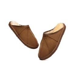 Ugg pantoufles homme en peau de mouton Rafael marron