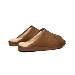 Ugg pantoufles homme en peau de mouton Rafael marron
