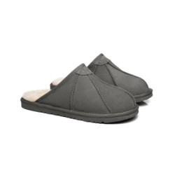 Ugg pantoufles homme en peau de mouton Rafael gris