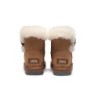 Ugg Mini Tiara bottes pour femmes en peau de mouton marron