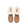 Ugg Mini Tiara bottes pour femmes en peau de mouton marron