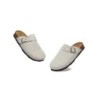 Sandales plates à boucles réglables Slip-on Slides Mason sable