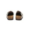 Sandales plates à boucles réglables Slip-on Slides Mason sable