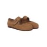 EVERAU Femmes Chaussons Bracelet réglable Mary Jane Malia châtaigne