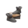 Ugg Mini Tiara bottes pour femmes en peau de mouton Gris