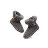 Ugg Mini Tiara bottes pour femmes en peau de mouton Gris