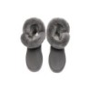Ugg Mini Tiara bottes pour femmes en peau de mouton Gris