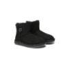 Ugg bottes double face en peau de mouton laine Mini boutons noir