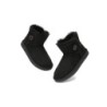 Ugg bottes double face en peau de mouton laine Mini boutons noir