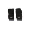 Ugg bottes double face en peau de mouton laine Mini boutons noir