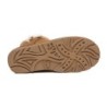 Ugg bottes Mini Espina en laine de mouton à double boucle Noir