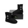 Ugg bottes Mini Espina en laine de mouton à double boucle marron
