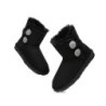 Ugg bottes Mini Espina en laine de mouton à double boucle marron