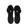 Ugg bottes Mini Espina en laine de mouton à double boucle marron