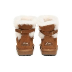 Ugg bottes en peau de mouton réglable lacets cheville Mariel