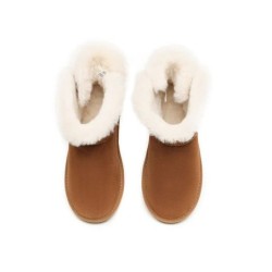 Ugg bottes en peau de mouton réglable lacets cheville Mariel