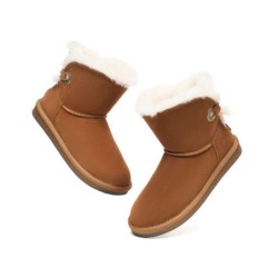 Ugg bottes en peau de mouton réglable lacets cheville Mariel