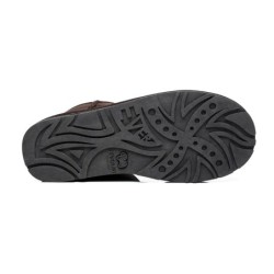 Ugg peau de mouton laine cheville Mini classique chocolat