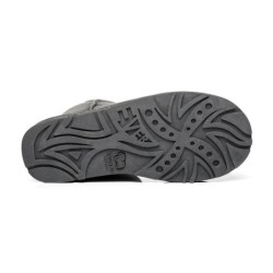 Ugg peau de mouton laine cheville Mini classique gris