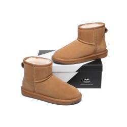 Ugg bottes Premium Australia peau de mouton laine Mini Classic Aube rose