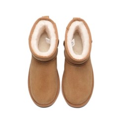 Ugg bottes Premium Australia peau de mouton laine Mini Classic Aube rose