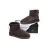 Ugg bottes Premium Australia peau de mouton laine Mini Classic chocolat