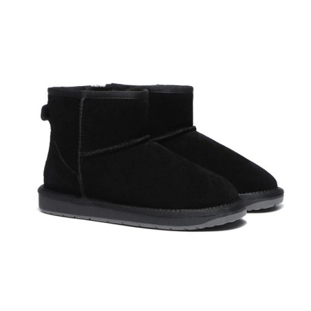 Ugg bottes Premium Australia peau de mouton laine Mini Classic chocolat