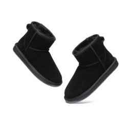 Ugg bottes Premium Australia peau de mouton laine Mini Classic chocolat