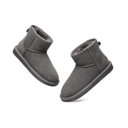 Ugg bottes Premium Australia peau de mouton laine Mini Classic gris