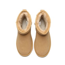Ugg bottes Premium Australia peau de mouton laine Mini Classic Antille gingembre