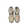 Ugg bottes transparent imperméable revêtement en laine classique Crème
