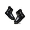 Ugg bottes transparent imperméable revêtement en laine classique noir