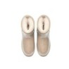 Ugg bottes transparent imperméable revêtement en laine classique marron