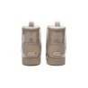 Ugg bottes transparent imperméable revêtement en laine classique marron