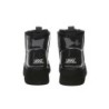 Ugg bottes imperméable en laine enduite plate forme classique noir
