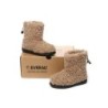 Ugg bottes enfants en peau de mouton laine pullover Peggy marron