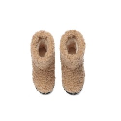 Ugg bottes enfants en peau de mouton laine pullover Peggy marron