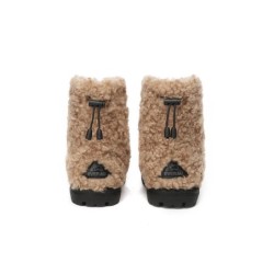 Ugg bottes enfants en peau de mouton laine pullover Peggy marron