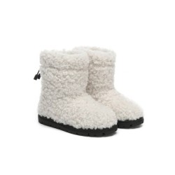 Ugg bottes enfants en peau de mouton laine pullover Peggy Couleur beige