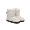 Ugg bottes enfants en peau de mouton laine pullover Peggy Couleur beige